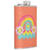 レインボーラブ フラスク (右)