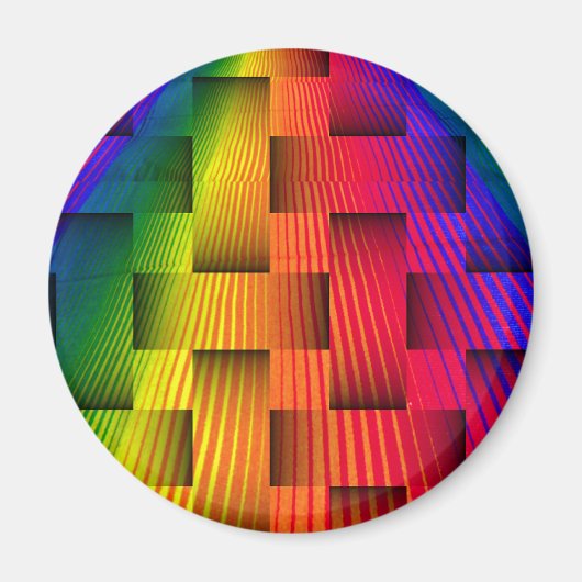 レインボーラブ_ マグネット (正面)