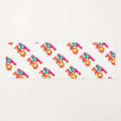 レインボーラブ ヨガマット (正面(横))