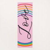 レインボーラブ ヨガマット (裏面)