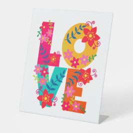 レインボーラブ 台座サイン