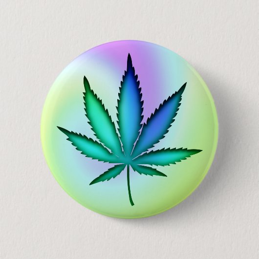 レインボーラブ 缶バッジ (正面)