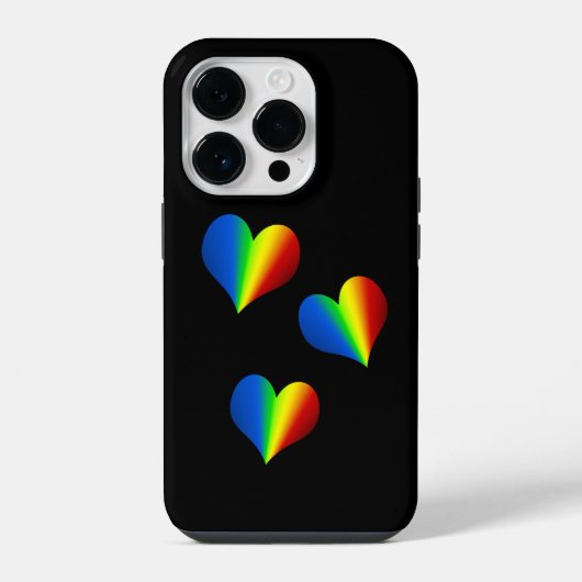 レインボーラブ – iPhone / iPadケース iPhoneケース (裏面)