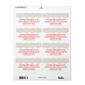 レインボーラベル ラベル (フルシート)