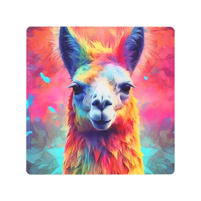 レインボーラマ メタルプリント (正面)