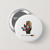 レインボーランタンフライ 缶バッジ (正面&裏面)