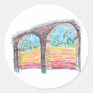 レインボーランチ ラウンドシール