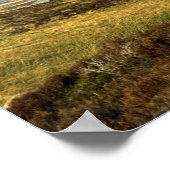 レインボーランノックムーアスコットランドポストカード ポスター (角)