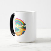 レインボーラージモーフィング モーフィングマグカップ (正面左)