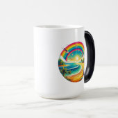 レインボーラージモーフィング モーフィングマグカップ (正面右)
