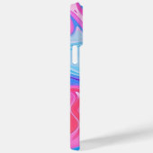 レインボーリキッドマーブル Case-Mate iPhoneケース (裏面 / 右)