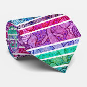 レインボーリザードアボリジニアタイ ネクタイ (ロール)