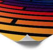 レインボーリスのポスターROY G BIV ポスター (角)