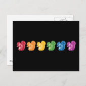 レインボーリス ポストカード (正面/裏面)