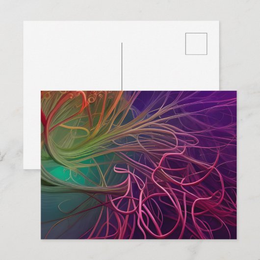 レインボーリゾーム ポストカード (正面/裏面)