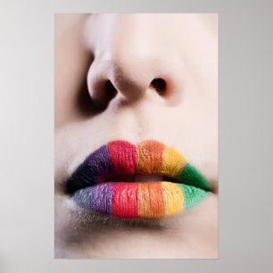 レインボーリップスポスター ポスター
