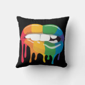 レインボーリップ クッション (裏面)