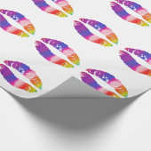 レインボーリップ ラッピングペーパー (角)