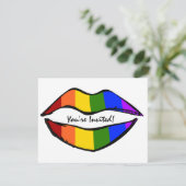 レインボーリップ 招待状 (スタンド正面)