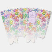 レインボーリボンパーティー フェイバーボックス (見開き)