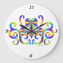 レインボーリリーとハート