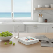 レインボーリーフビーチサンダルカスタムズ スタンダードカクテルナプキン