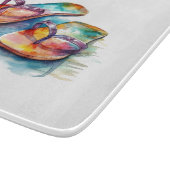 レインボーリーフビーチサンダル カッティングボード (角)