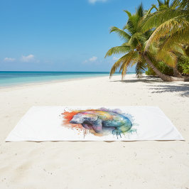 レインボーリーフマナティカスタムー バスタオル