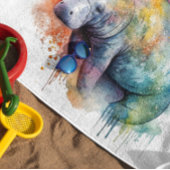 レインボーリーフマナティカスタムー バスタオル