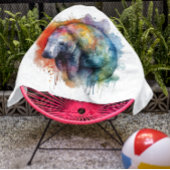 レインボーリーフマナティカスタムー バスタオル