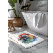 レインボーリーフマナティー バスマット