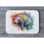 レインボーリーフマナティー バスマット