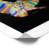 レインボーリーマリーのクリエイティブデザインポスター ポスター (角)