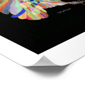 レインボーリーマリークリエイティブデザイン ポスター (角)