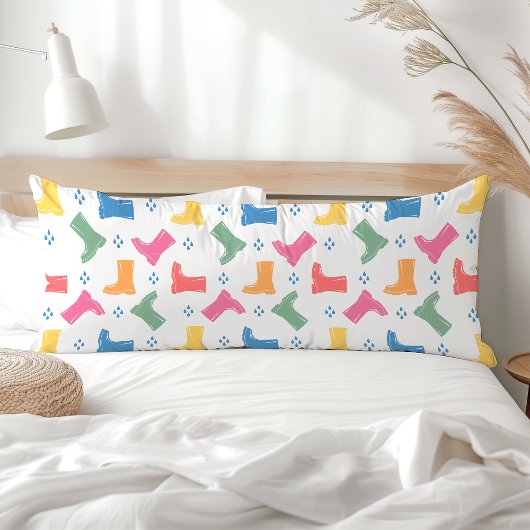 レインボーレインブーツレインデイパレードコレクション ボディピロー