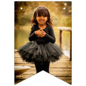 レインボーレオグリッターバースデーパーティー バンティングフラッグ (第3の旗)