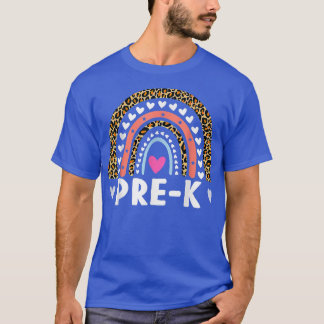 レインボーレオパードパーク新学期先生シュトゥデン Tシャツ