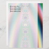 レインボーレターヘッドデザイン レターヘッド (正面/裏面)