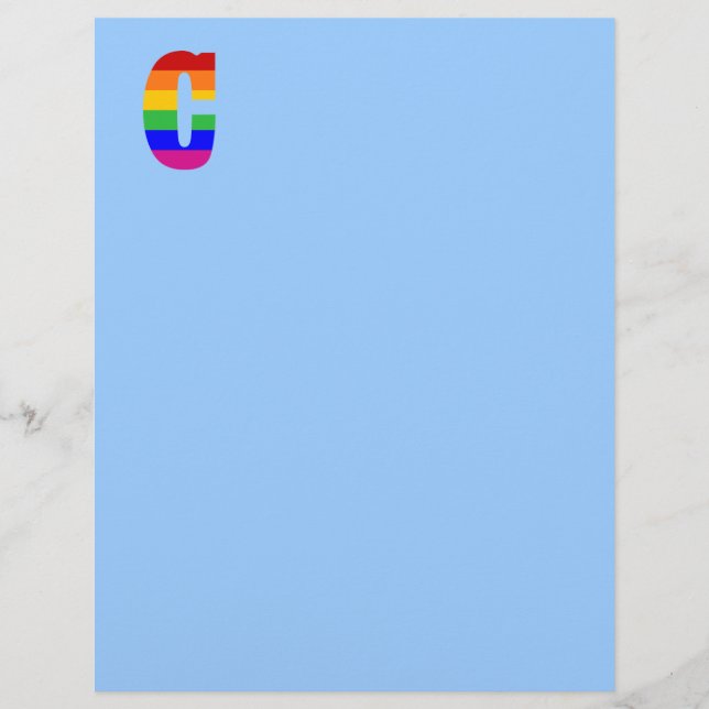 レインボーレターC (正面)