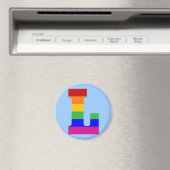 レインボーレターL マグネット (インサイチュ (食洗機))