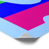 レインボーレターS ポスター (角)