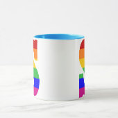 レインボーレターS マグカップ (中央)