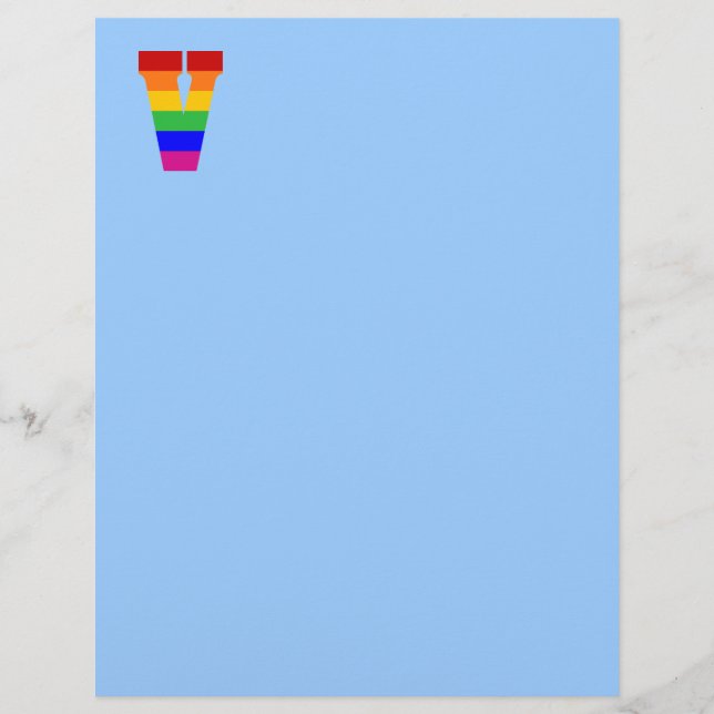 レインボーレターV (正面)