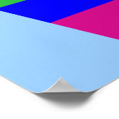 レインボーレターV ポスター (角)