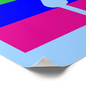 レインボーレターX ポスター (角)