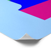 レインボーレターY ポスター (角)