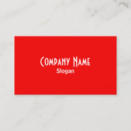 レインボーレッド 名刺