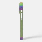 レインボーレトロキツネアートオレンジレトロ Case-Mate iPhoneケース (裏面 / 左)