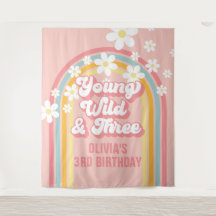 レインボーレトロヤングワイルドスリーサーズバースデー