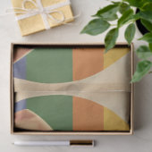 レインボーレトロ:ピンアップスタイルデコップドライツ 薄葉紙 (ギフト)